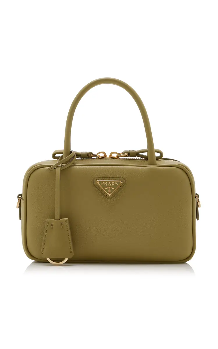 Prada Leather Top Handle Bag