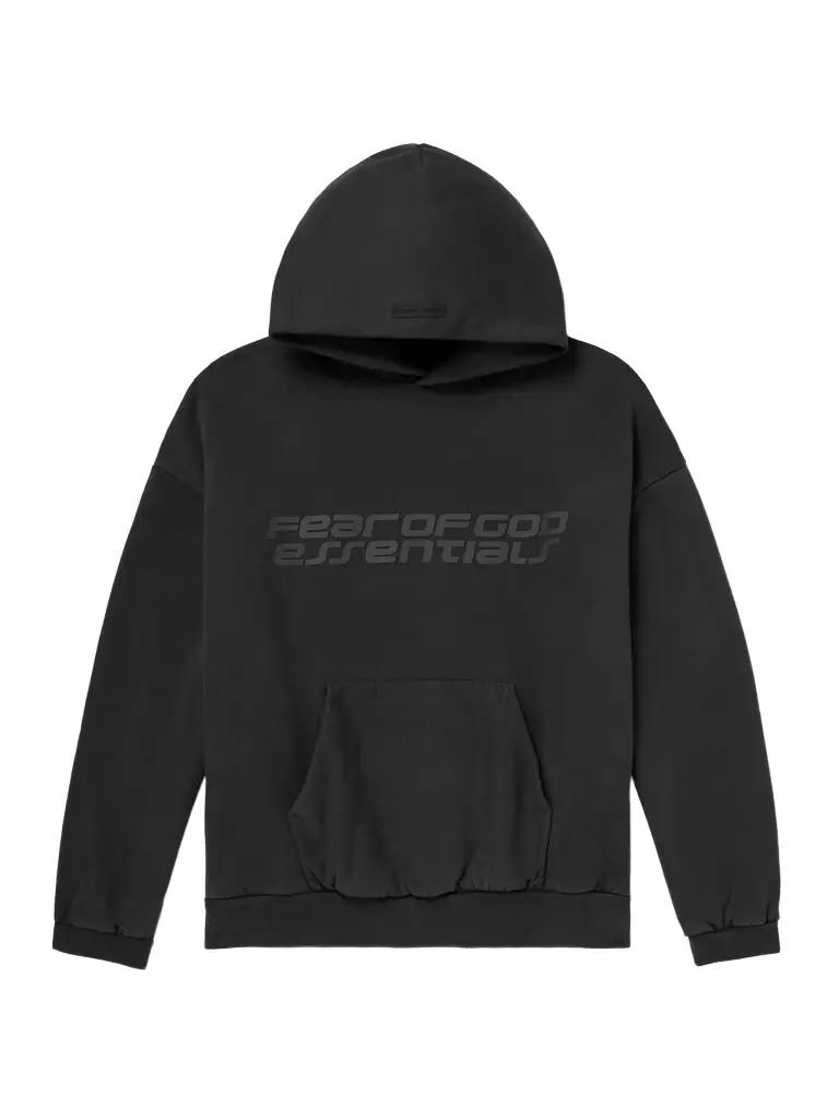 Fear of God Essentials 90s Logo-Print Cotton-Jersey Hoodie - Men