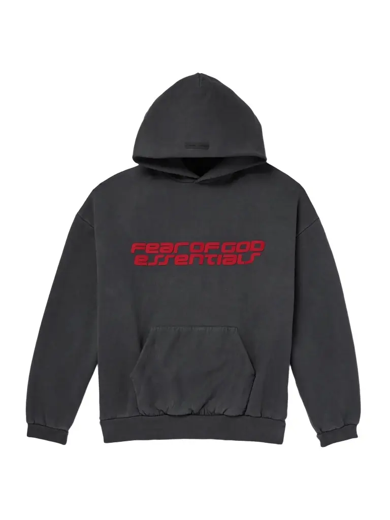 Fear of God Essentials 90s Logo-Print Cotton-Jersey Hoodie - Men