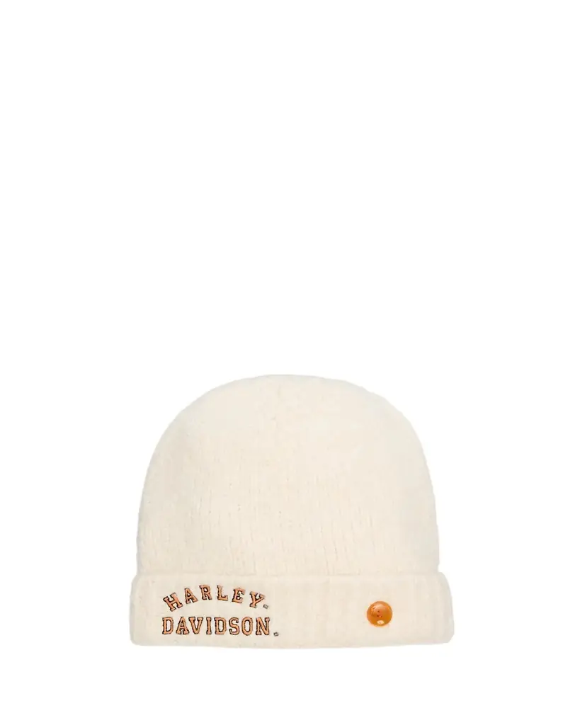 God's True Cashmere x Harley-Davidson Men's Boucle Cashmere Beanie