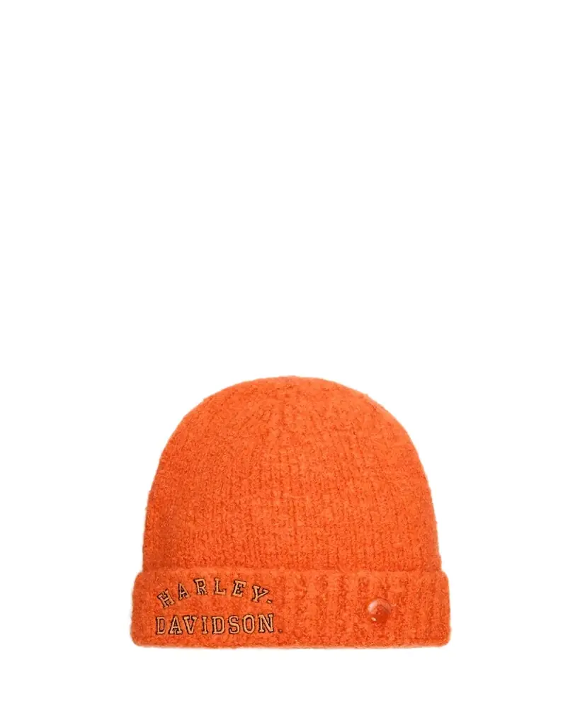 God's True Cashmere x Harley-Davidson Men's Boucle Cashmere Beanie