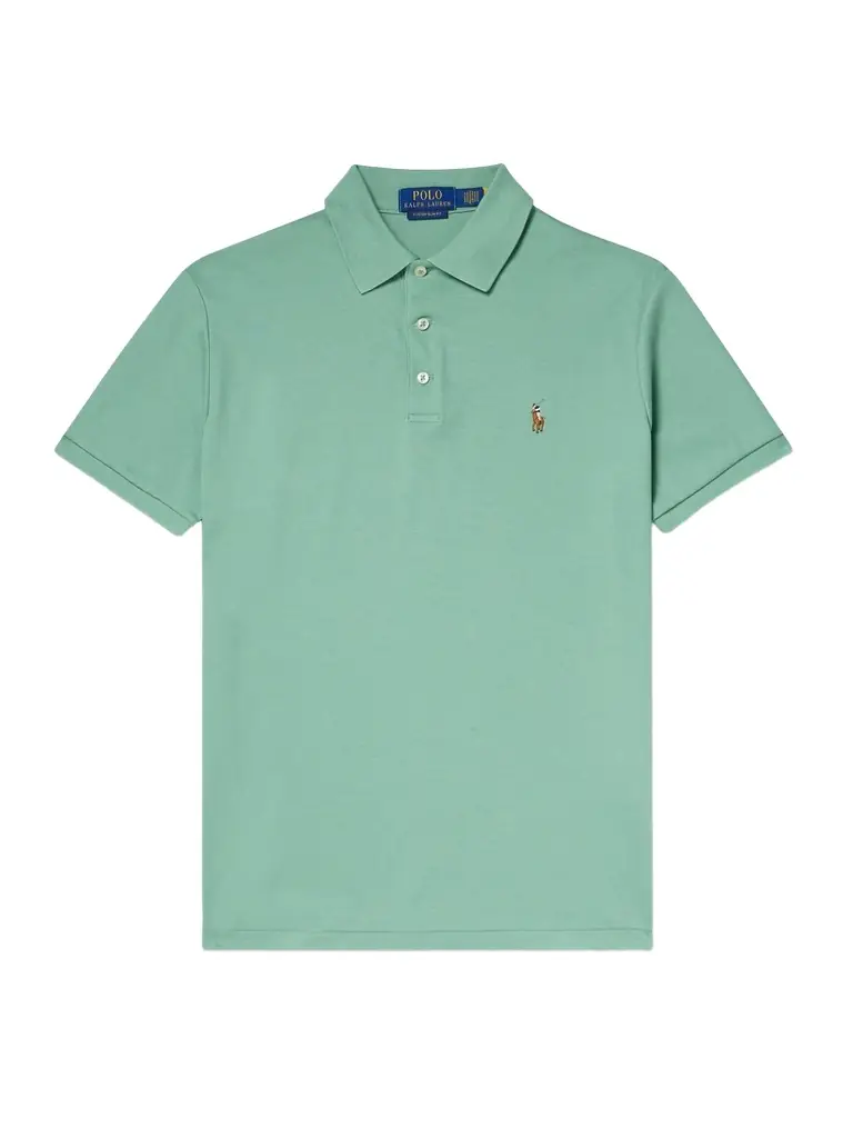 Polo Ralph Lauren Logo-Embroidered Cotton-Jersey Polo Shirt - Men
