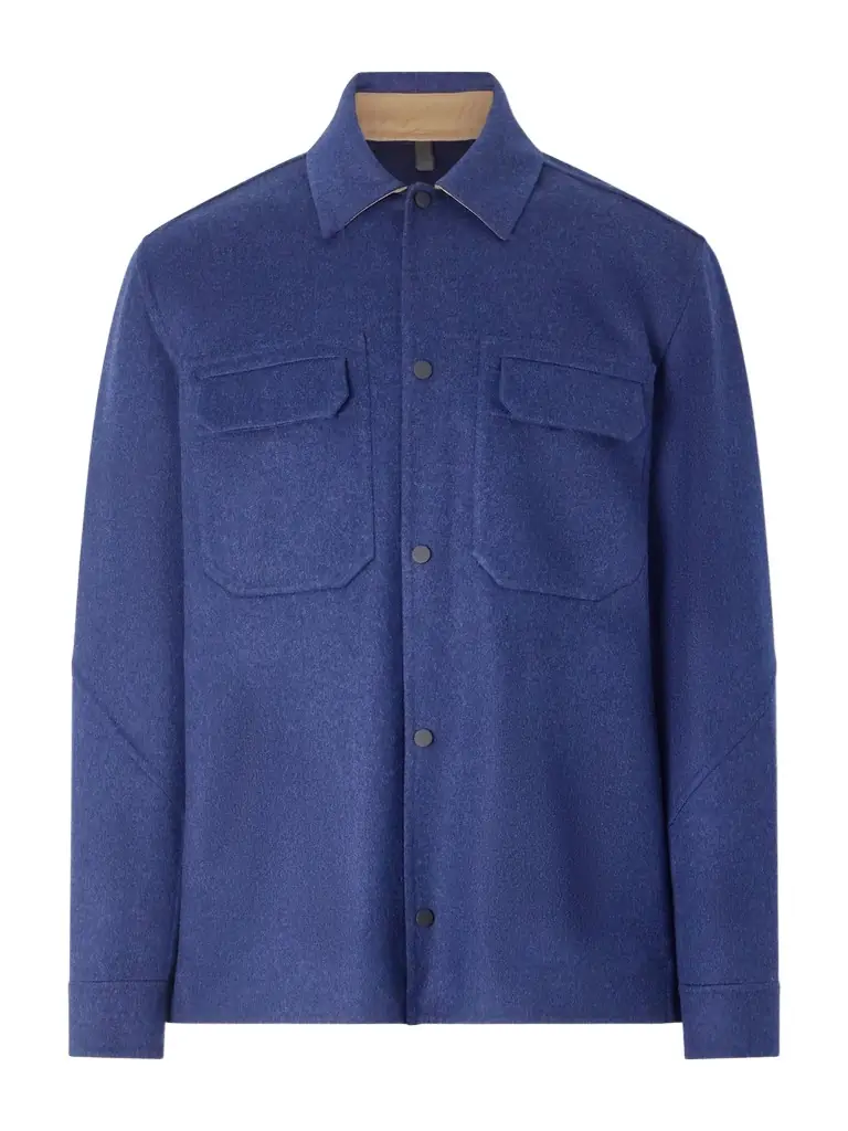 Sease Wool-Blend Overshirt - Men