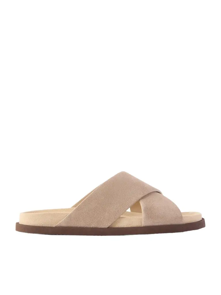 Brunello Cucinelli Suede Slides - Men