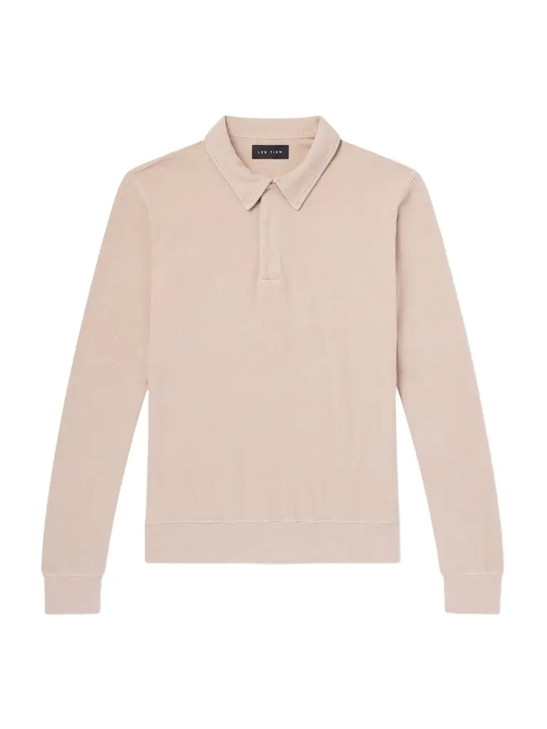 Les Tien Structured Cotton-Piqué Polo Shirt - Men