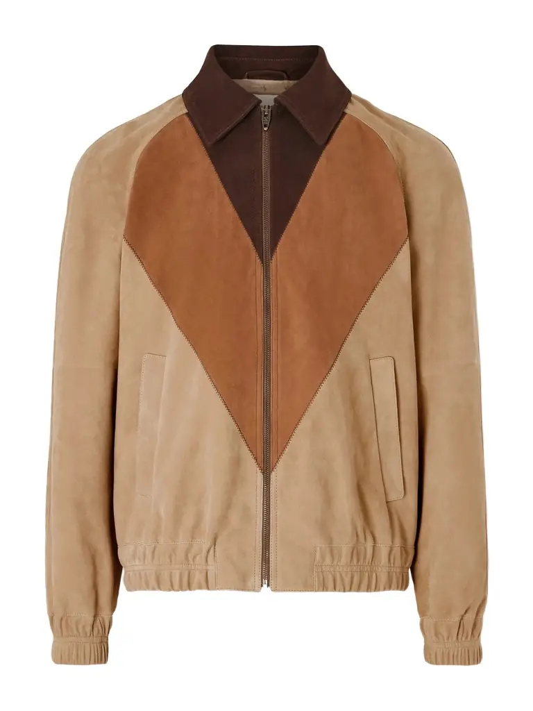 Valentino Garavani Panelled Suede Jacket - Men