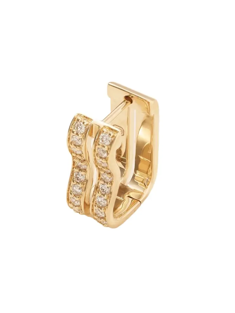 Sydney Evan 14-karat Gold Diamond Single Earring