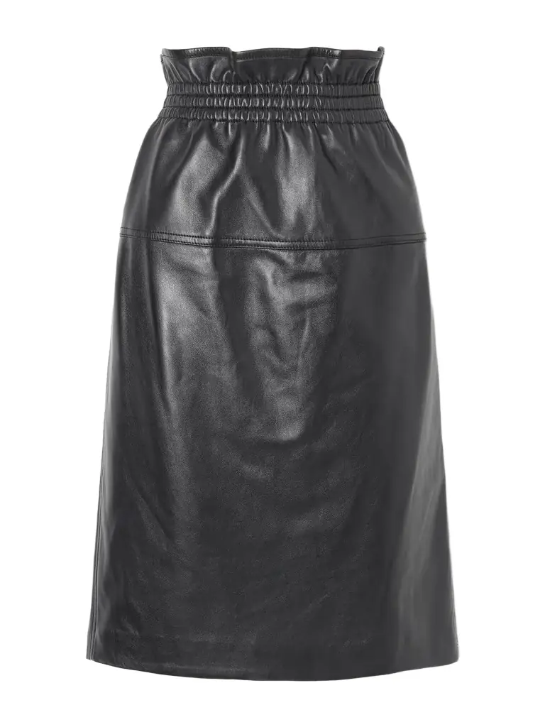 Saint Laurent Leather Skirt