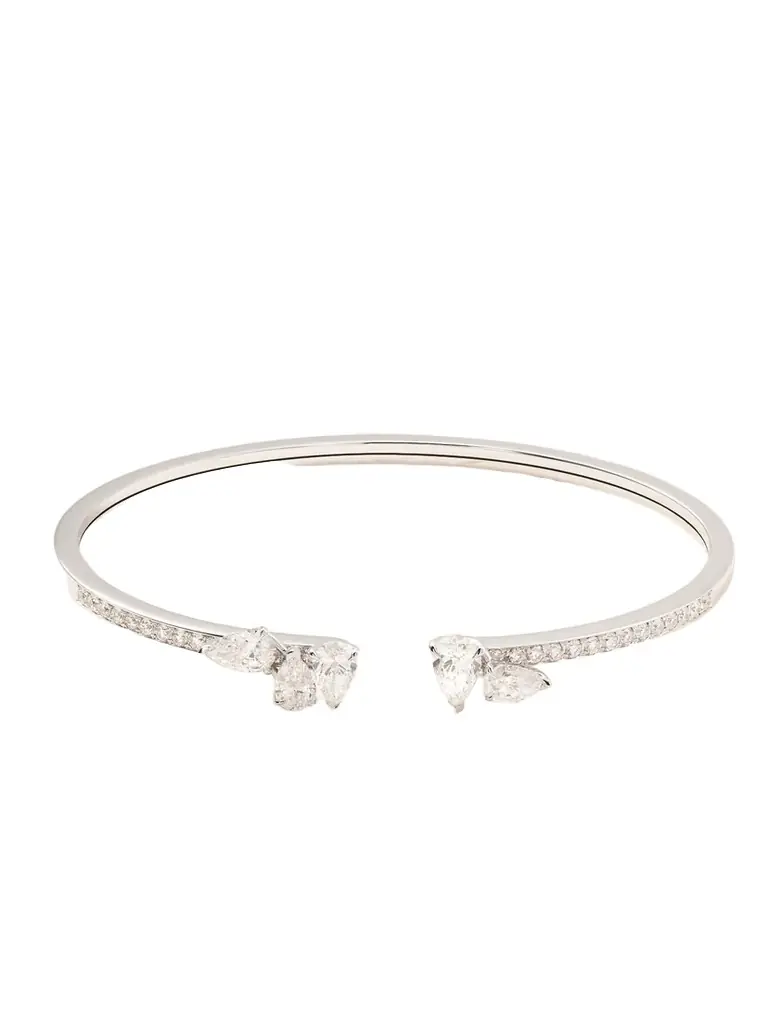 Repossi erti ur Vide 18-karat White Gold Diamond Cuff