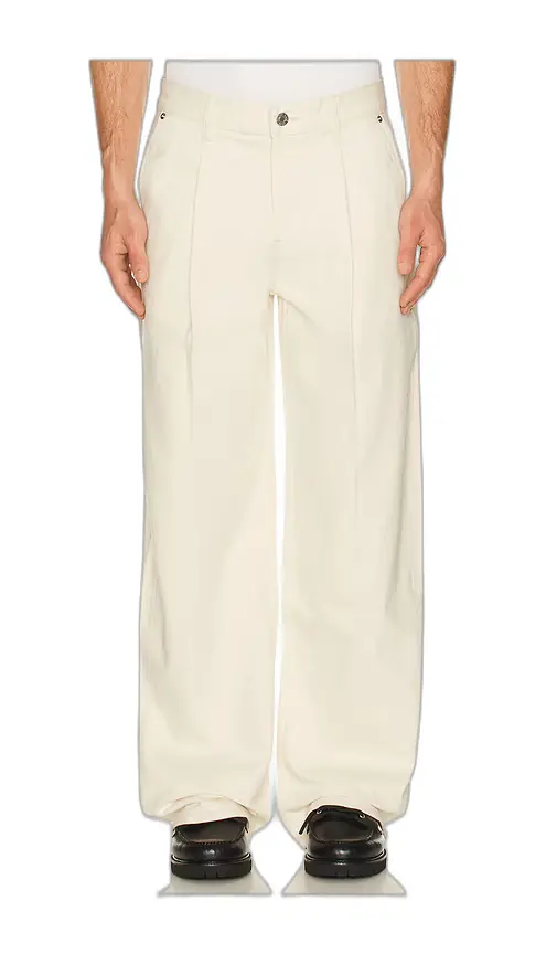 Helmut Lang Relaxed Pleated Jean