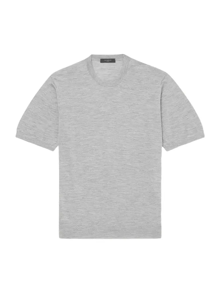 Slowear Cashmere and Silk-Blend T-Shirt - Men