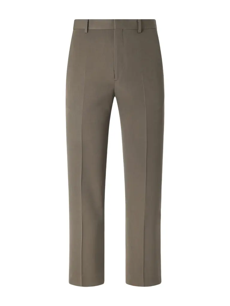 Auralee Straight-Leg Wool-Gabardine Trousers - Men