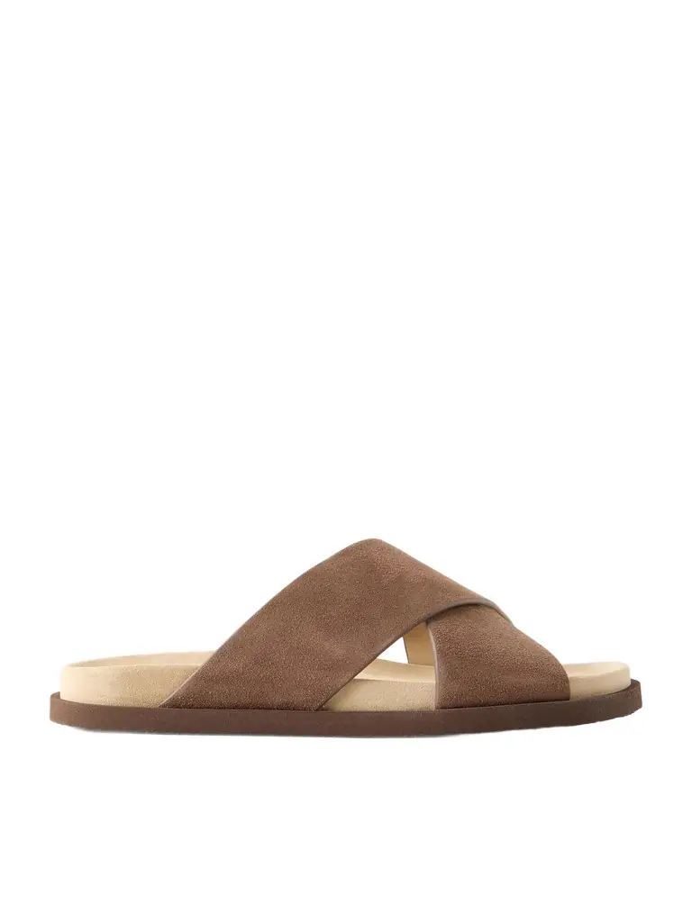 Brunello Cucinelli Suede Slides - Men