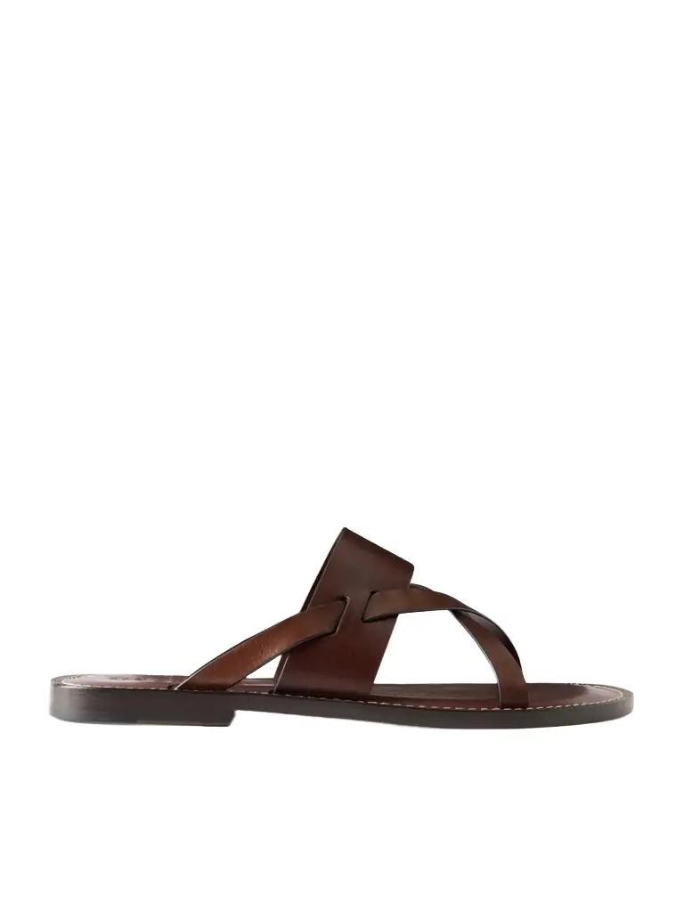 Brunello Cucinelli Leather Sandals - Men