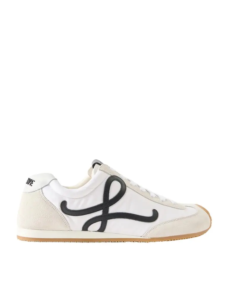 Loewe Ballet Runner 2.0 Logo-Appliquéd Shell, Suede and Leather Sneakers - Men