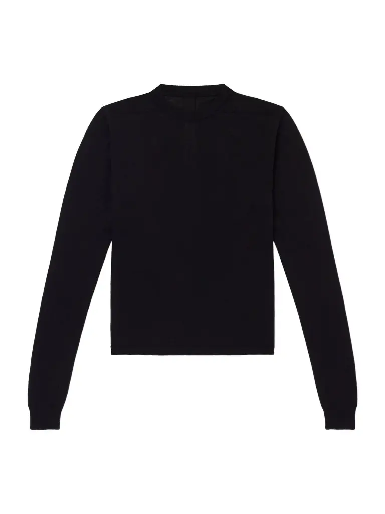 Rick Owens Slim-Fit Virgin Wool Sweater - Men
