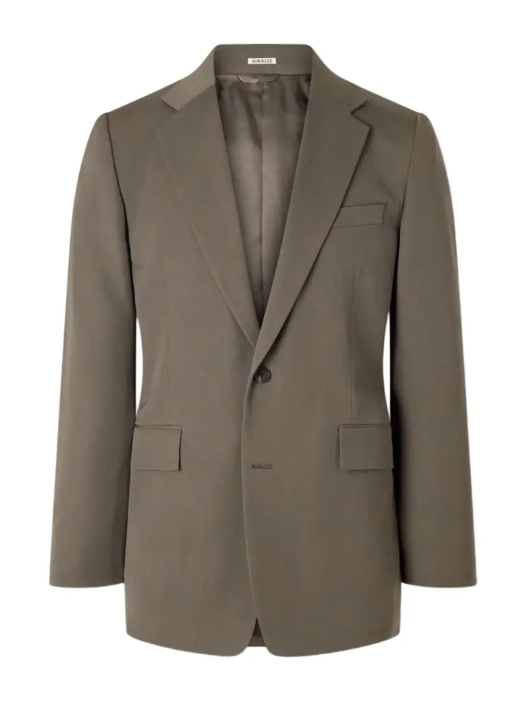Auralee Wool-Gabardine Blazer - Men
