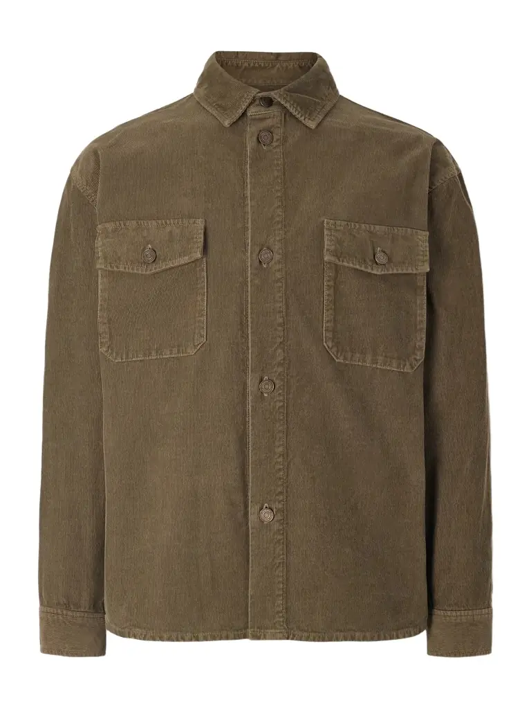 Saint Laurent Cotton-Corduroy Overshirt - Men