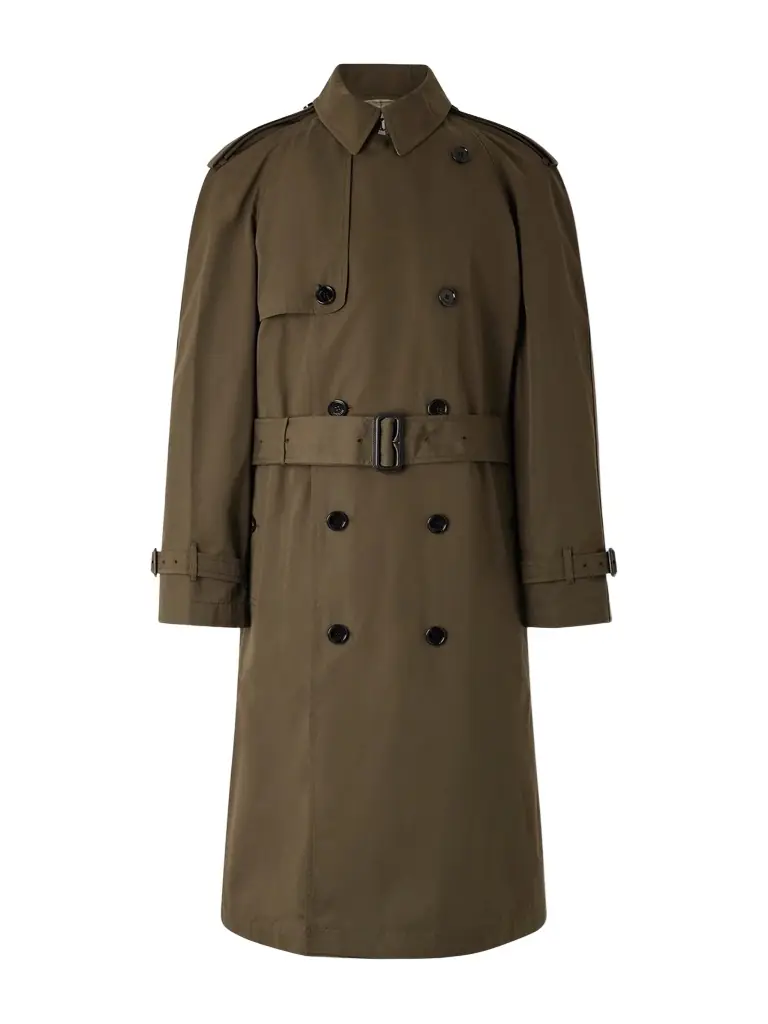 Burberry Cotton-Gabardine Trench Coat - Men