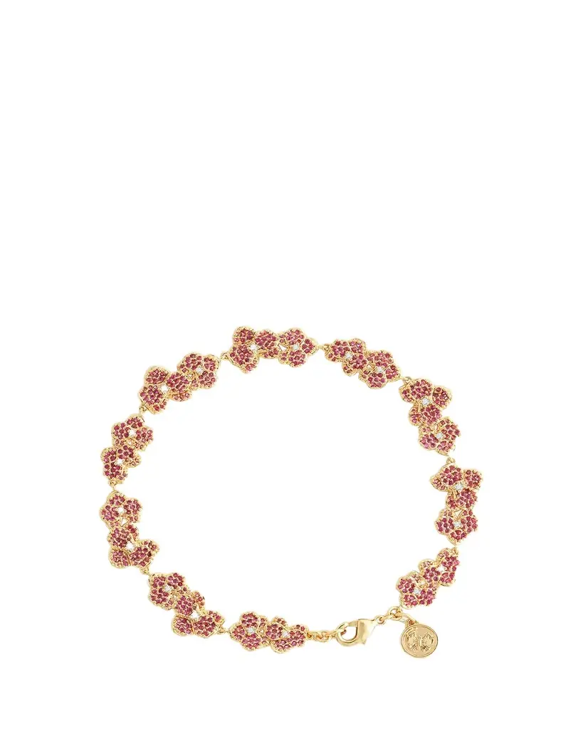 Anabel Aram Jewelry Orchid Pave Tennis Bracelet