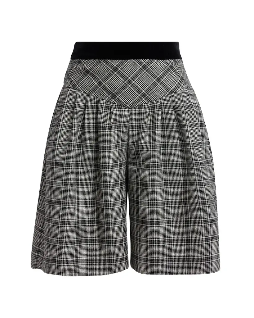 Valentino Garavani Plaid Bermuda Shorts