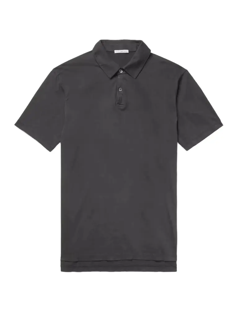 James Perse Supima Cotton-Jersey Polo Shirt - Men