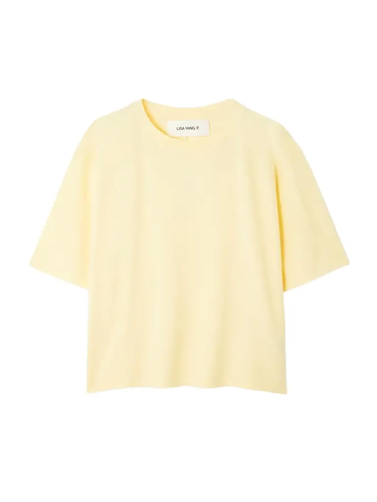 Lisa Yang Rubie Cotton And Cashmere-blend T-shirt