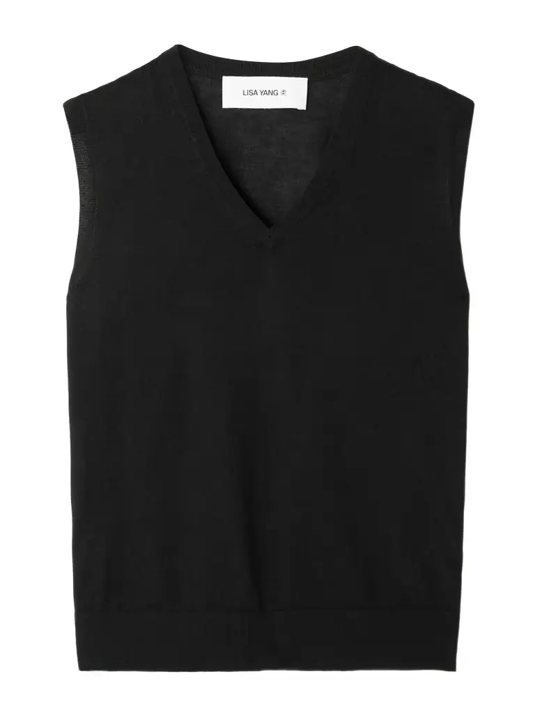 Lisa Yang Lauri Cashmere Vest