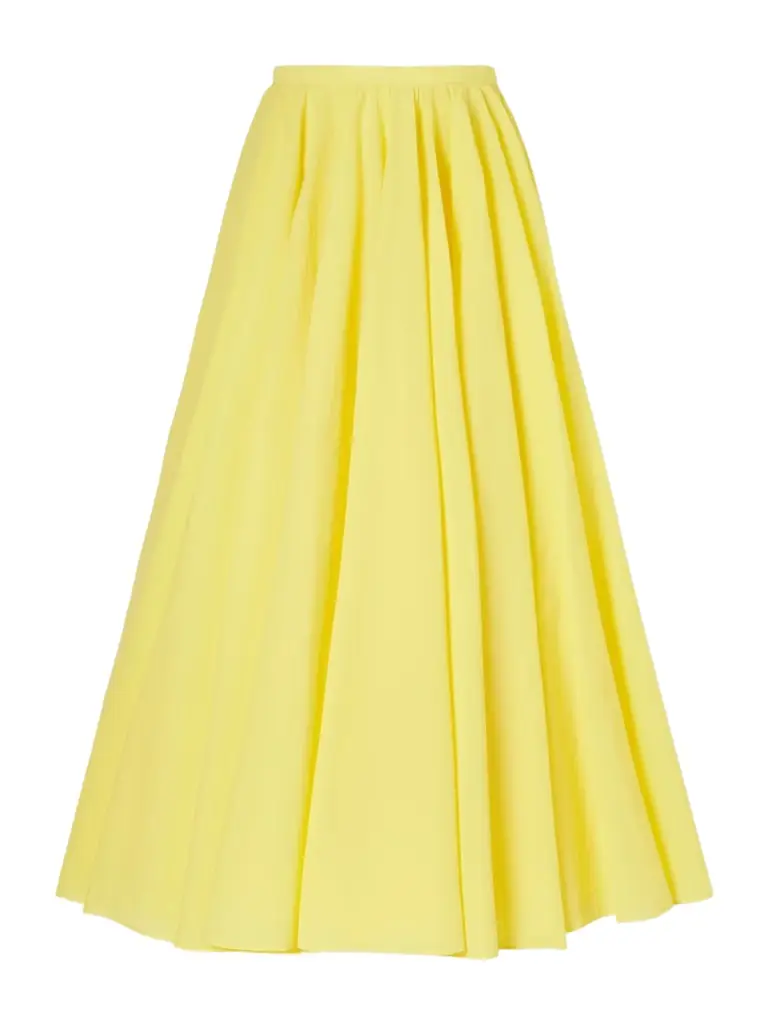 Jacquemus Paysan Asymmetric Cotton-blend Crepon Midi Skirt