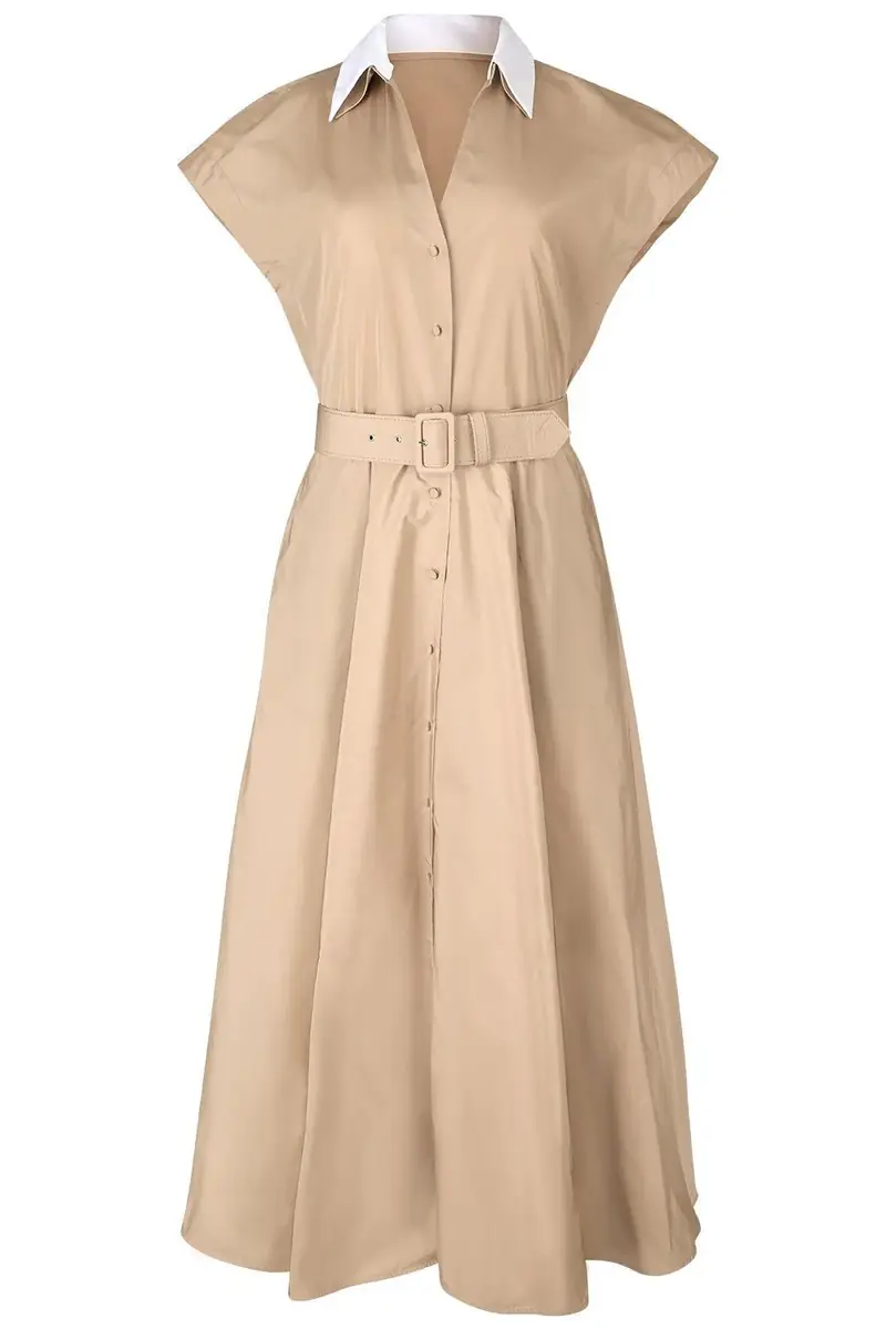 SARA ROKA Cheri Midi Dress