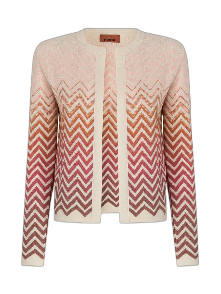 Missoni Chevron Dégradé Cardigan