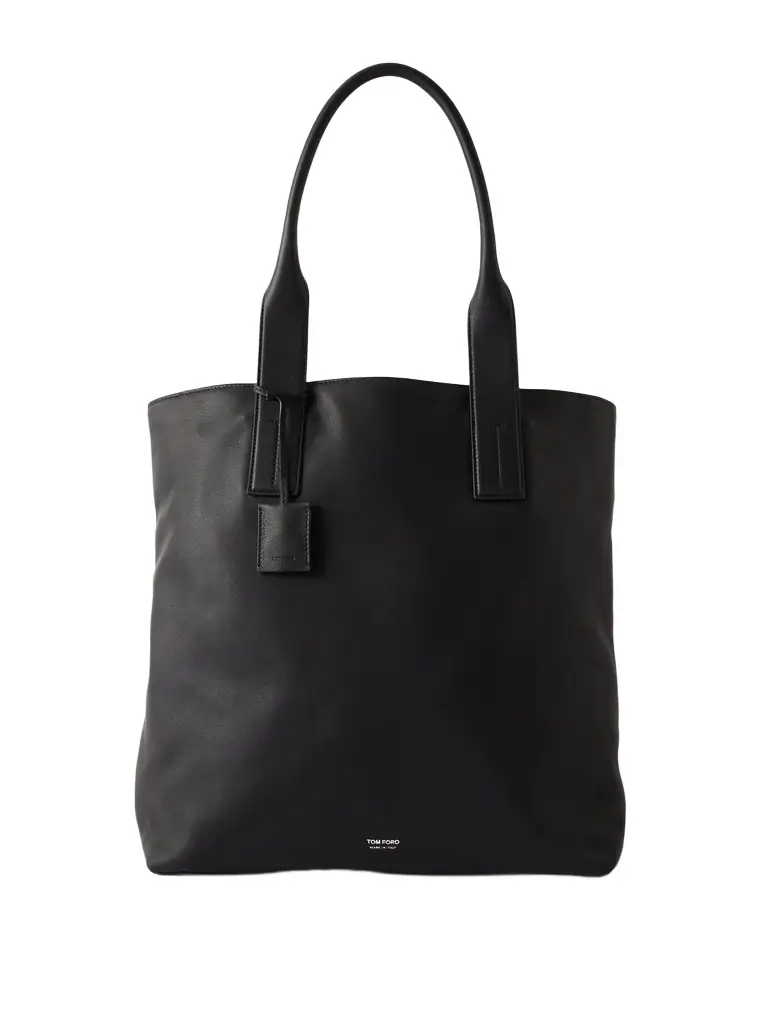 Tom Ford North-South Leather Tote Bag - Men