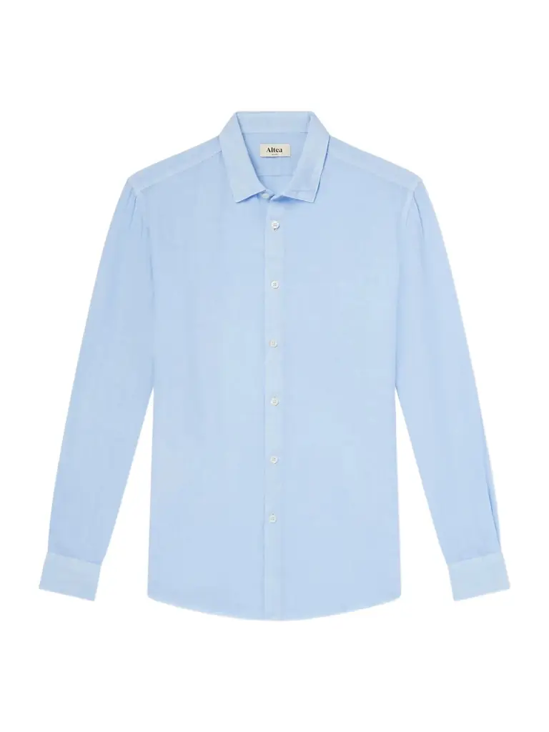 Altea Garment-Dyed Linen Shirt - Men