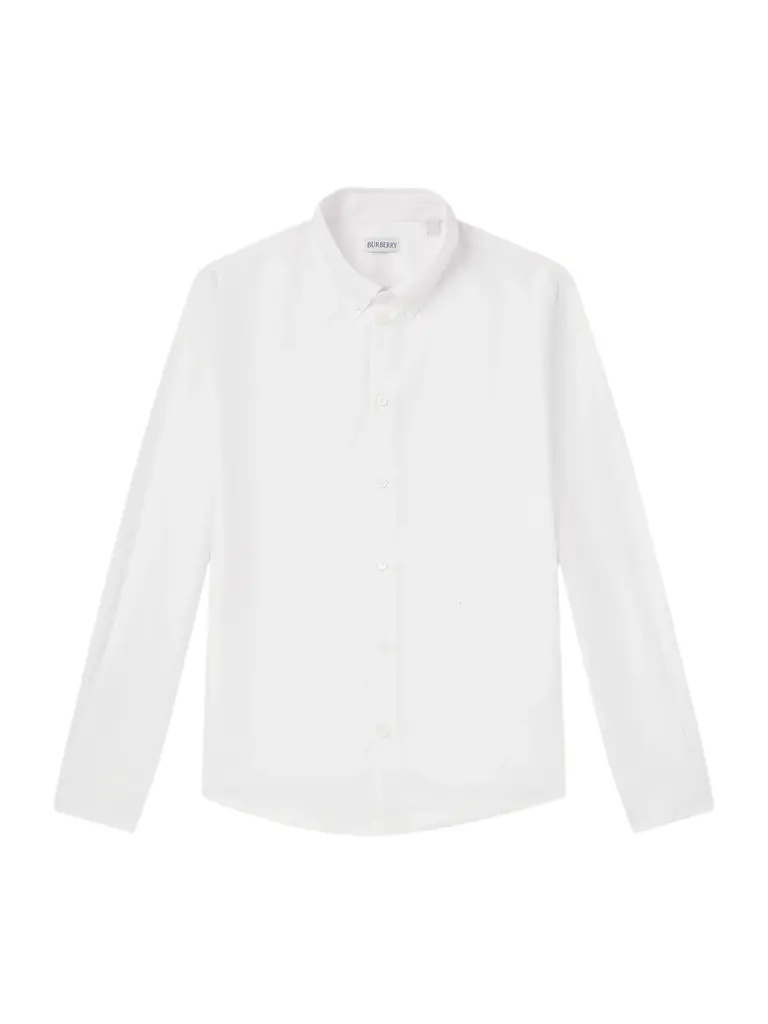 Burberry Slim-Fit Button-Down Collar Cotton Shirt - Men