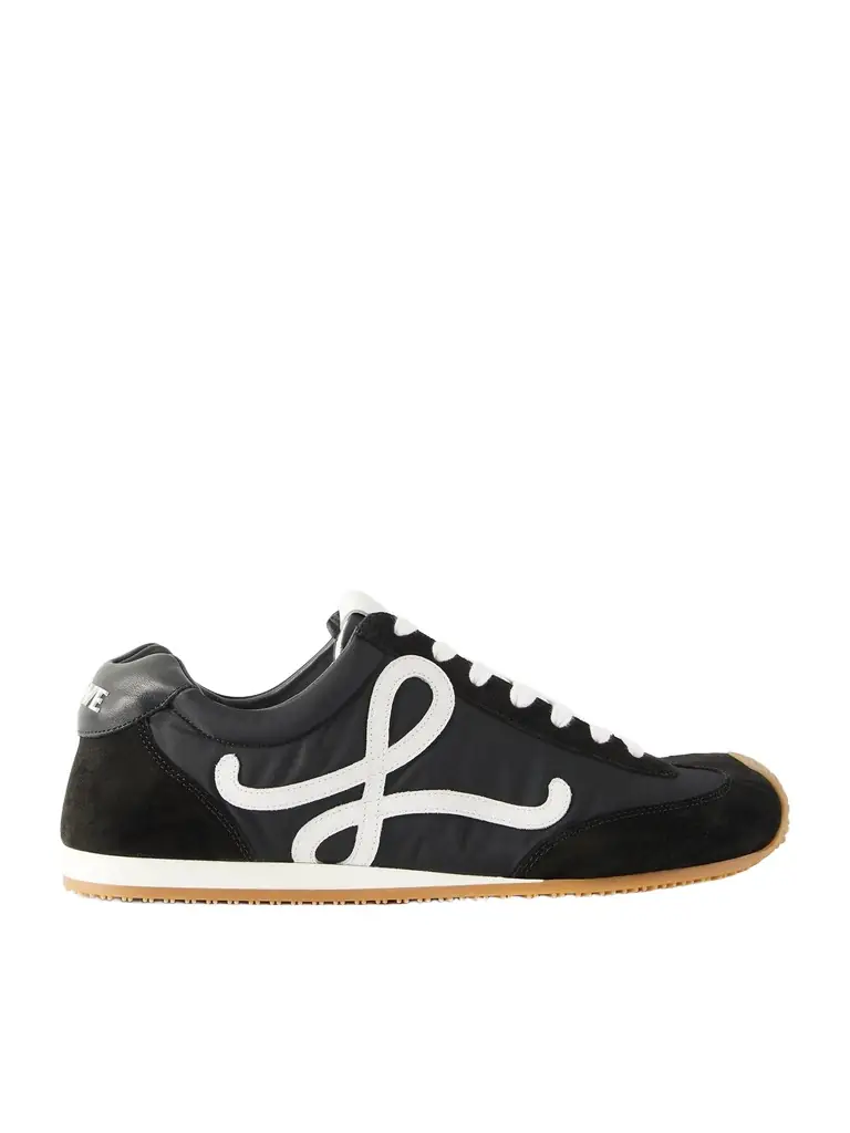 Loewe Ballet Runner 2.0 Logo-Appliquéd Shell, Suede and Leather Sneakers - Men - Women's Shoes