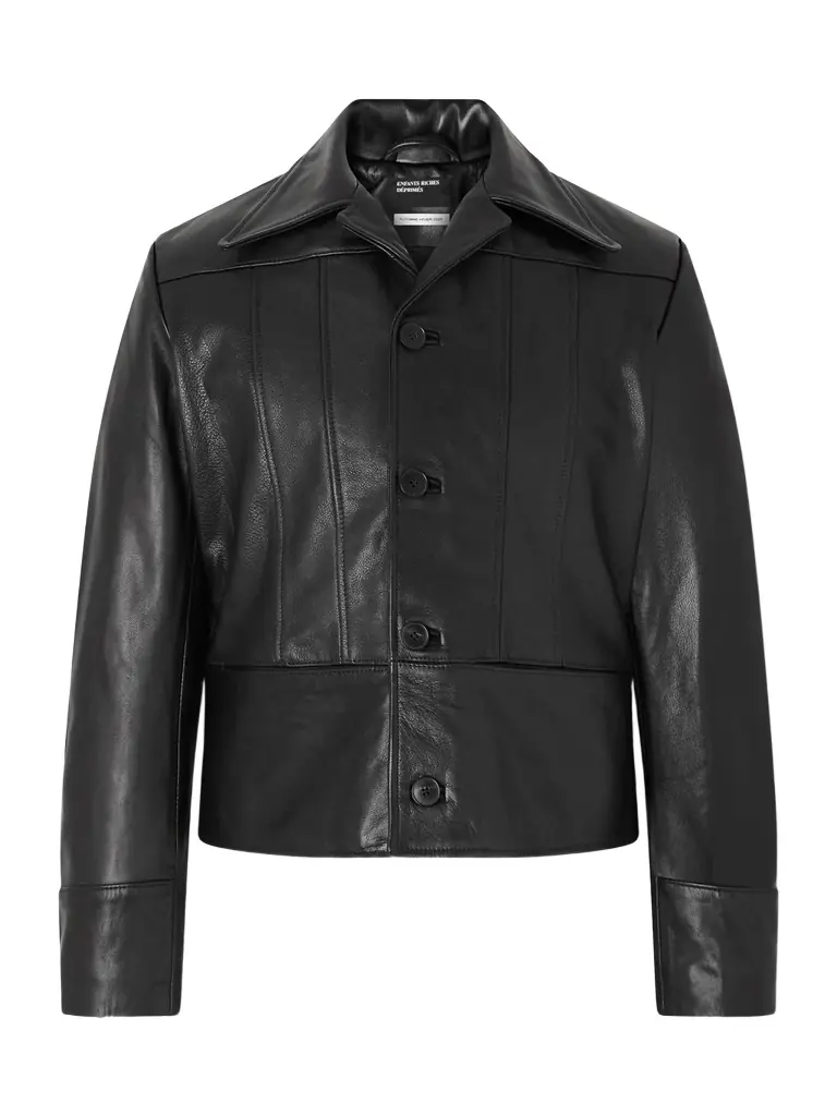 Enfants Riches Déprimés Nick Slim-Fit Panelled Leather Jacket - Men