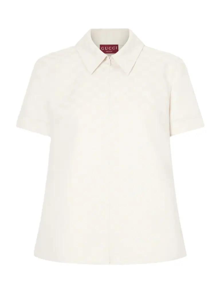 Gucci Jacquard-twill Shirt