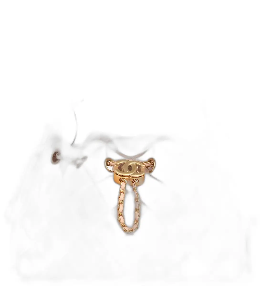 Chanel Chanel Mini 25 Hobo Bag Light Pink Caviar Antique Gold Hardware