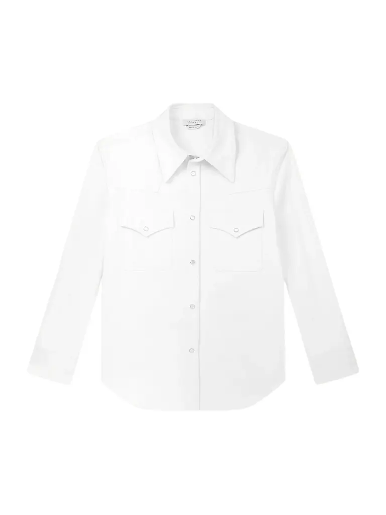 Gabriela Hearst Richard Denim Western Shirt - Men