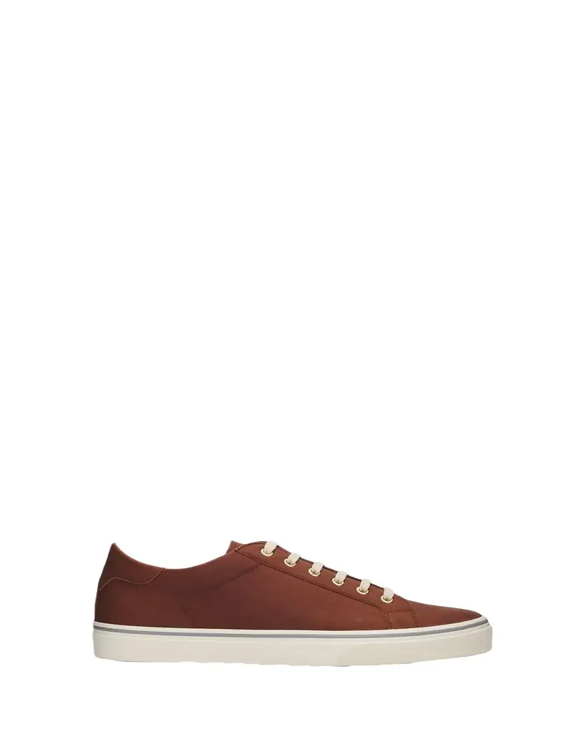 Brunello Cucinelli Men's Leather Foiled Logo Low-Top Sneakers