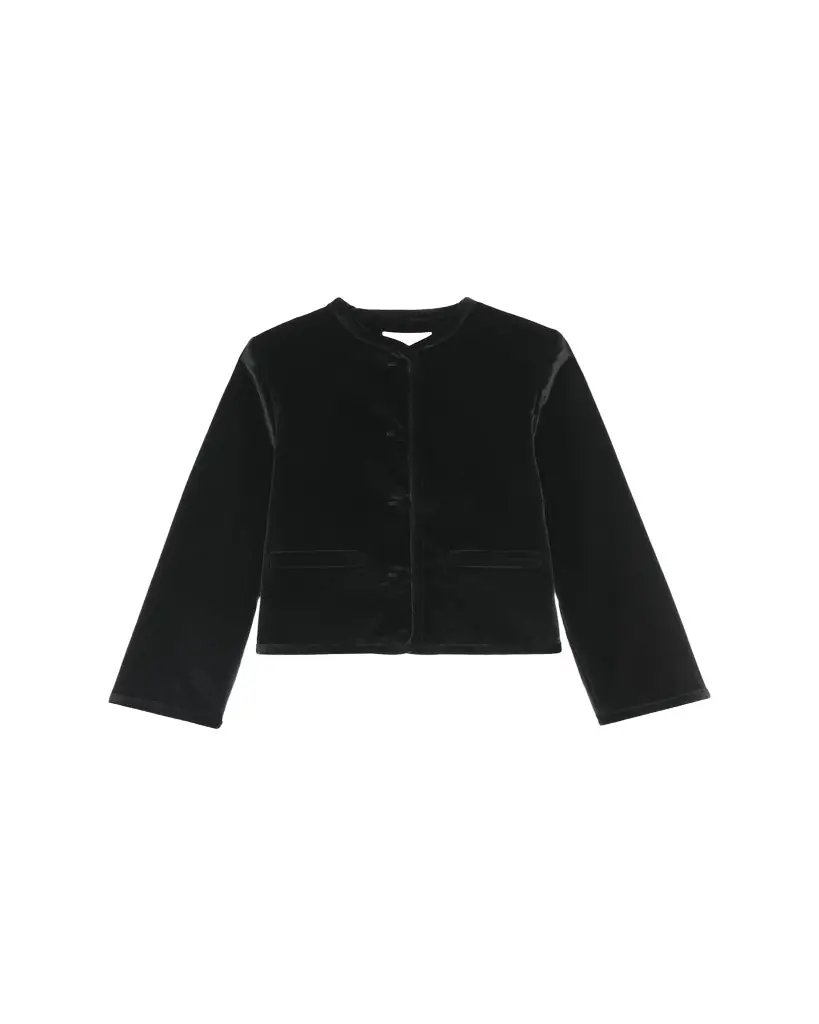 Liberowe Cora Velvet Single-Breasted Jacket