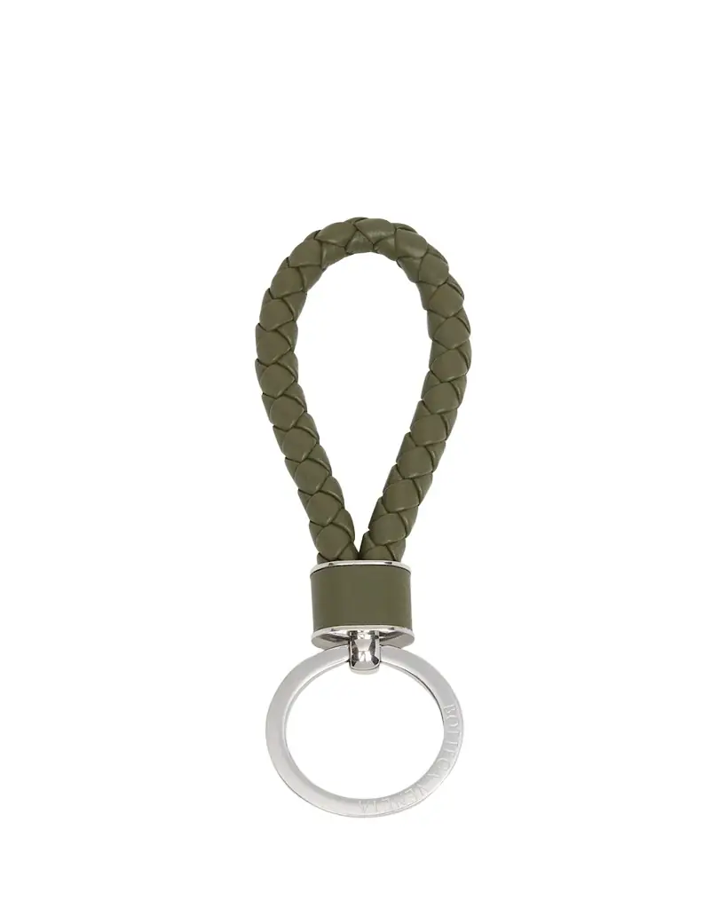 Bottega Veneta Men's Intreccio Key Ring