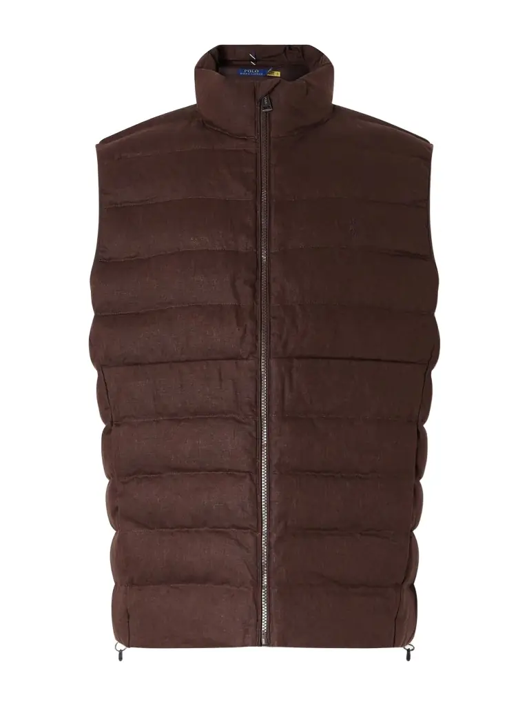 Polo Ralph Lauren The Colden Logo-Embroidered Quilted Linen Vest - Men