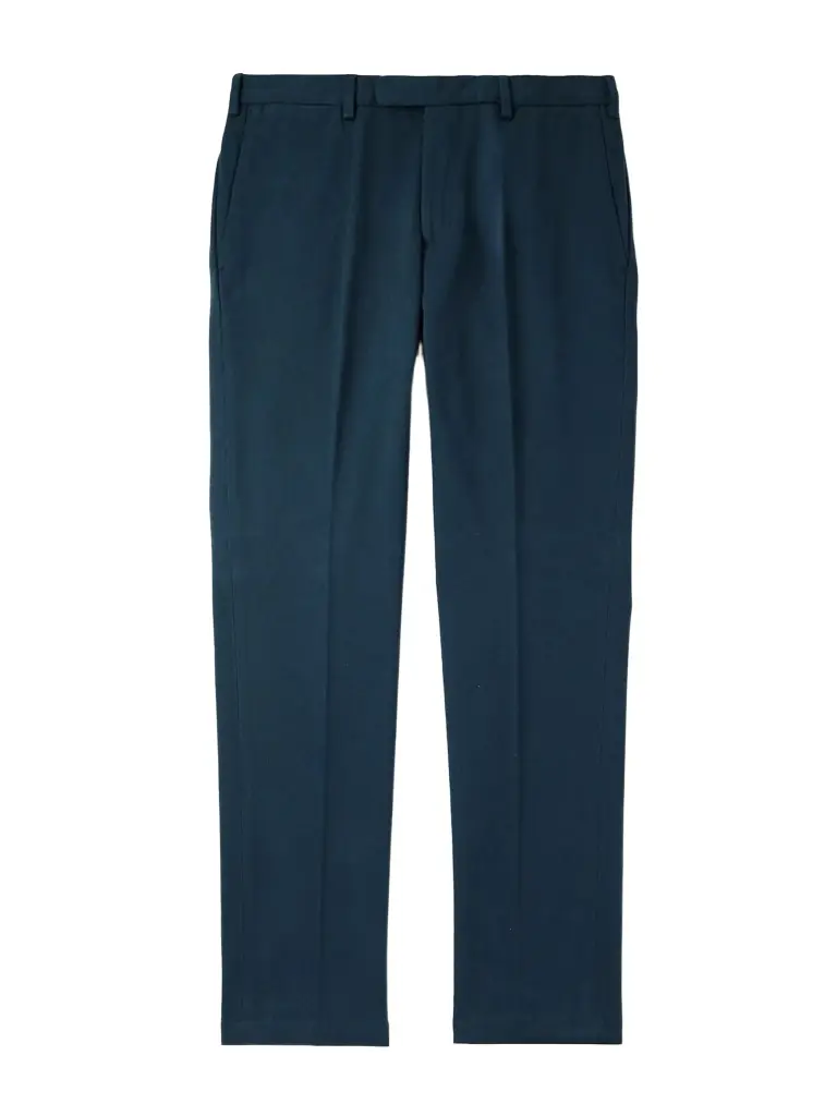 Thom Sweeney Straight-Leg Cotton-Twill Trousers - Men