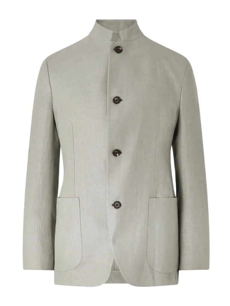 ELEVENTY Slim-Fit Linen Blazer - Men