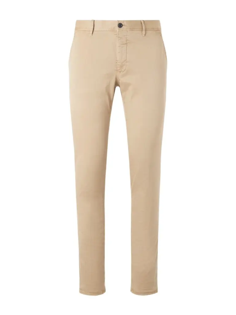 Slowear Slim-Fit Tapered Stretch-Cotton Gabardine Trousers - Men