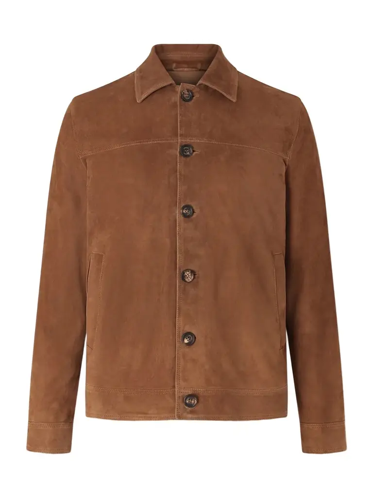 ELEVENTY Suede Jacket - Men
