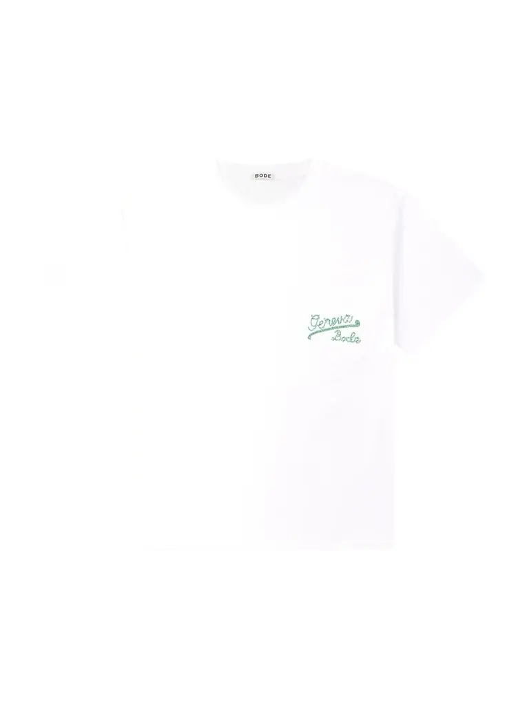 BODE Geneva Bead-Embellished Cotton-Jersey T-Shirt - Men