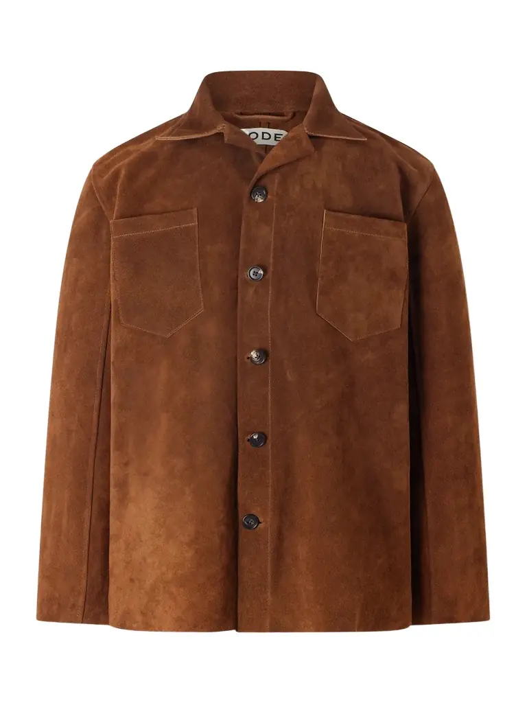 BODE Suede Overshirt - Men