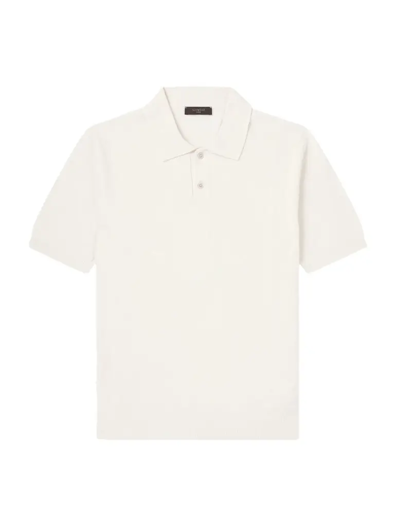 Slowear Slim-Fit Cotton-Blend Terry Polo Shirt - Men